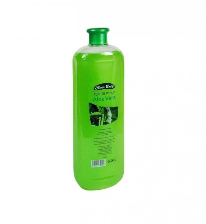 Tek.mýdlo Clear Body aloe vera 1l | Toaletní mycí prostředky - Tekutá mýdla - Bez dávkovače